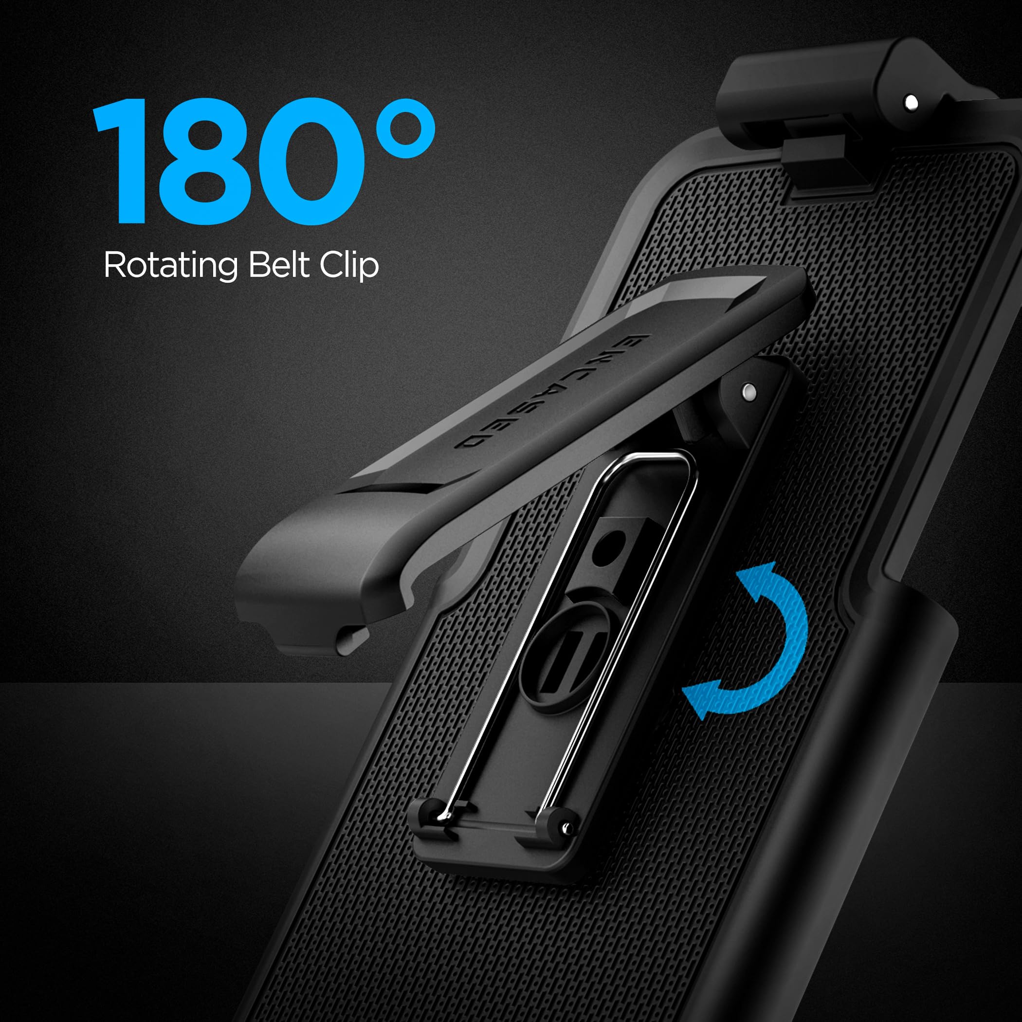 Otterbox Defender XT Clear Case Belt Clip Holster for iPhone 16 Pro Max - Secure & Durable Phone Holder (Case Not Included) - Perfect for Work, Outdoor Activities & Hands-Free Convenience