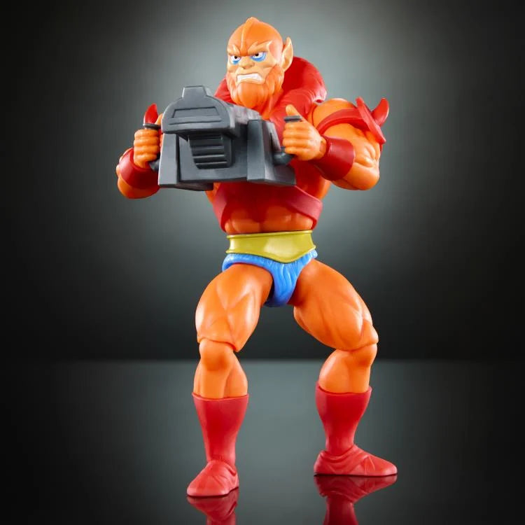 Beast Man Cartoon Action Figure - Masters of the Universe Origins Collectible Toy for Adults & Kids | Perfect for Display, Gift Giving, and MOTU Fans