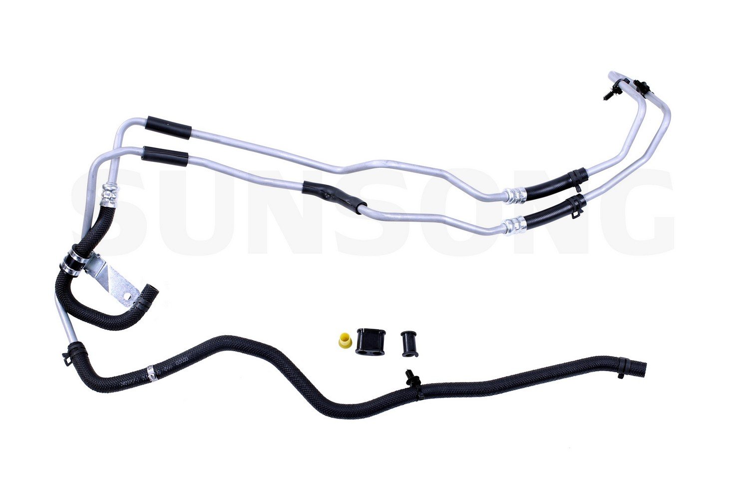 Sunsong 3403707 Power Steering Return Line Hose Assembly - High-Quality Replacement for Smooth Steering Performance | Perfect for Ford, Chevy, Dodge & More | Ideal for DIY Repairs & Professional Mechanics