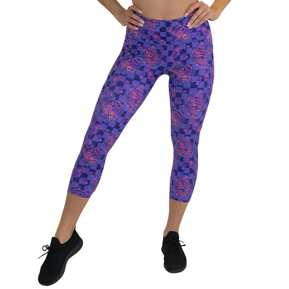 Spellbound High Waist Yoga Leggings for Women - Stretchy, Comfortable & Breathable Workout Pants - Perfect for Yoga, Gym, Running & Lounge Wear