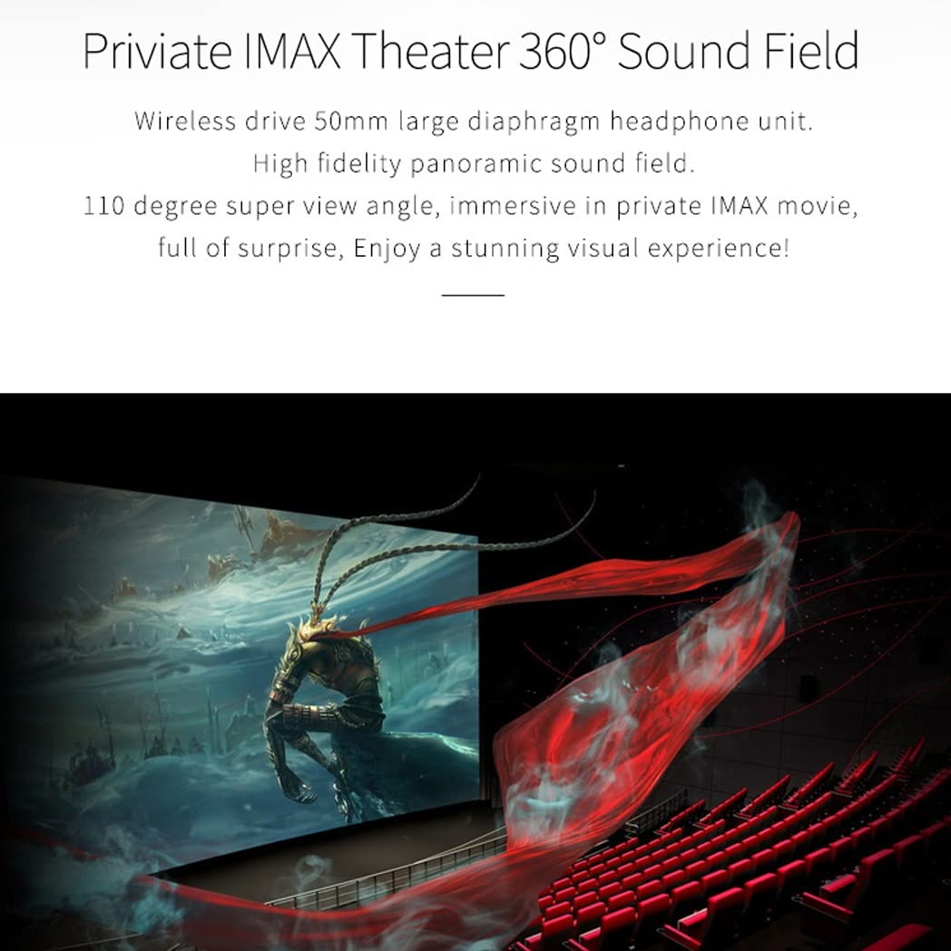 3D VR Headset with Bluetooth Controller - Compatible with iPhone 13 Pro Max/13 Pro/13/12/11, Samsung Galaxy S21, Huawei & Xiaomi Series - Immersive Virtual Reality Gaming & Movie Experience (Color: Black, Size: Universal)