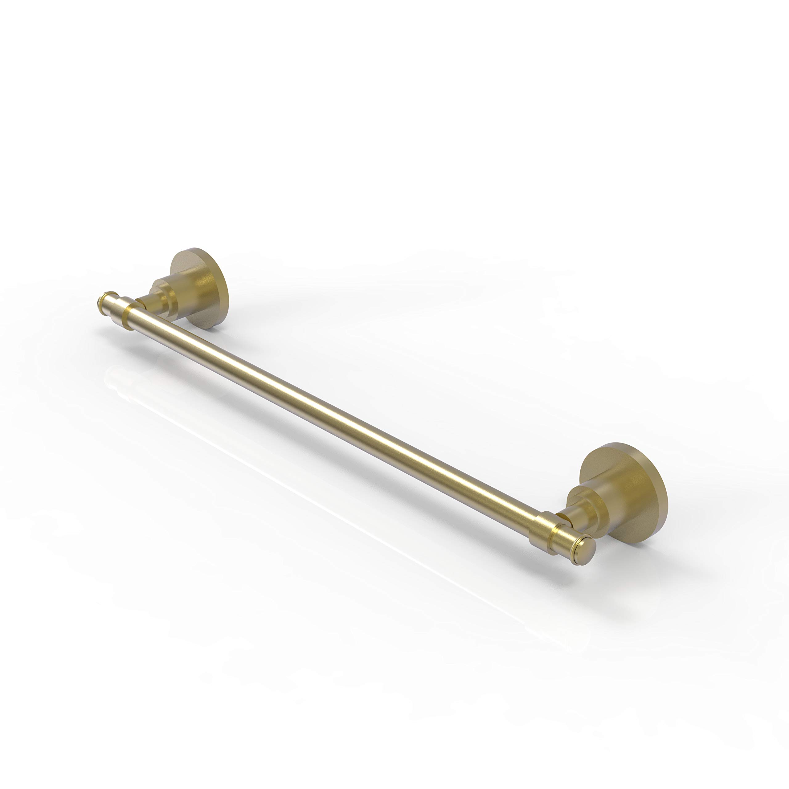 Allied Brass WS-41/30 Washington Square Collection 30 Inch Bathroom Towel Bar in Satin Brass Finish - Perfect for Modern Bathrooms, Spas, and Luxury Home Decor