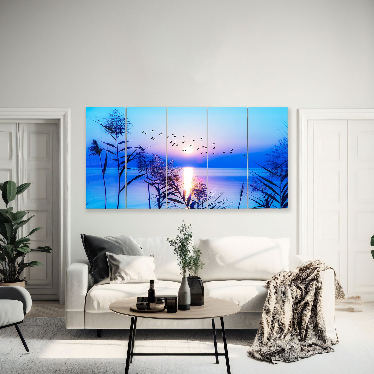 Deep Sunset - Stunning Sunset Photography Wall Art for Home & Office Decor | Perfect for Living Rooms, Bedrooms & Offices