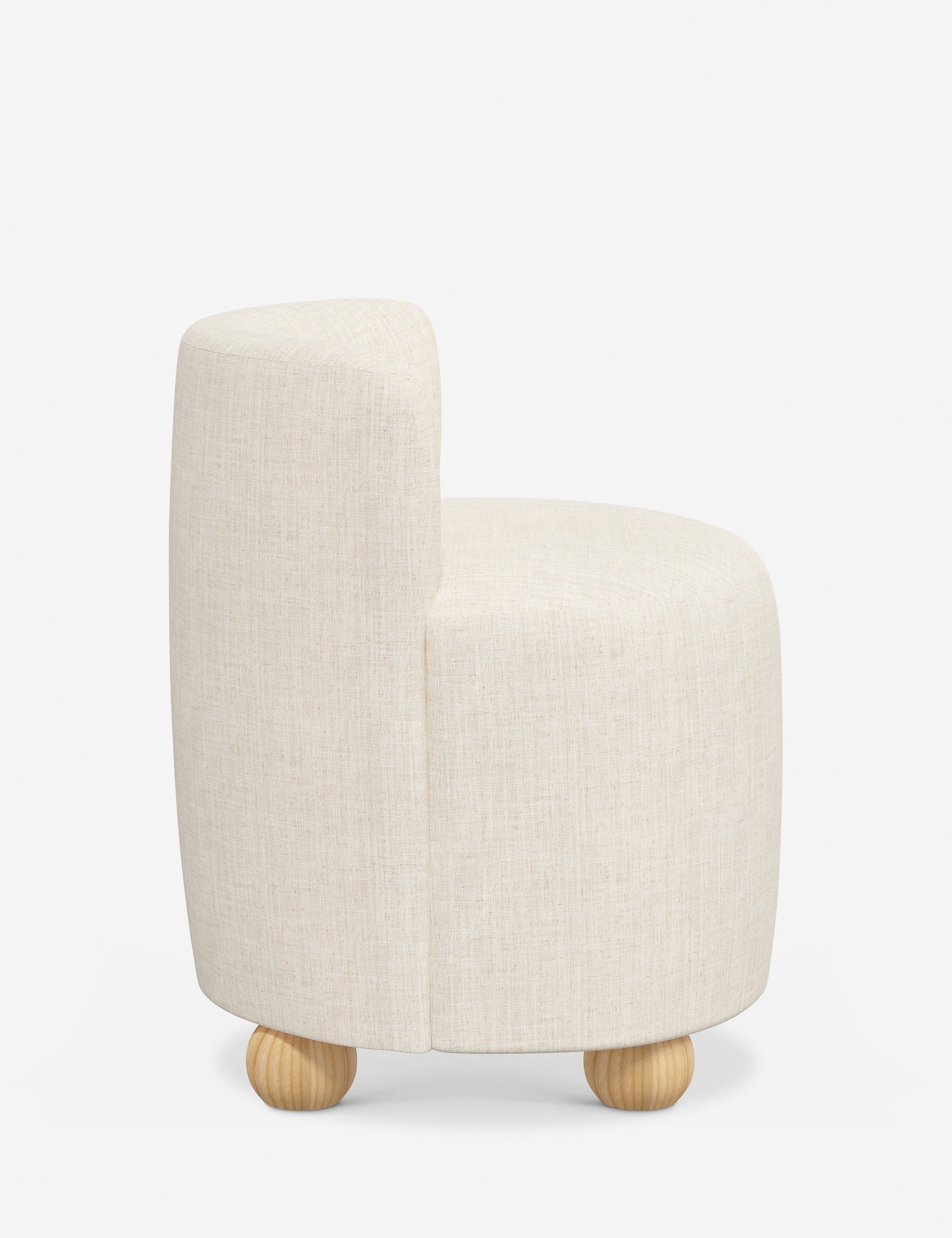 Fernsby Accent Chair - Modern Upholstered Lounge Chair for Living Room, Bedroom & Office - Comfortable Reading Chair with Sturdy Wooden Legs