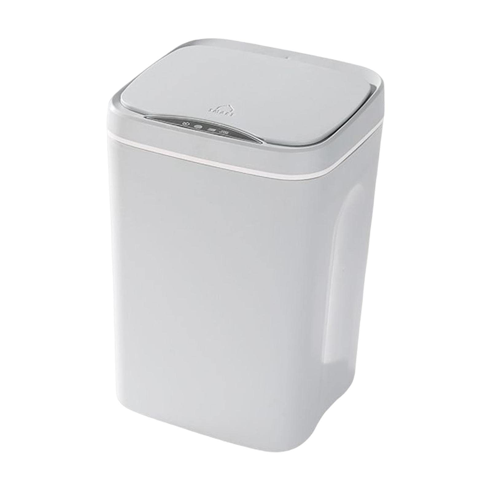 Bothyi Smart Induction Trash Can - 8 Gallon Automatic Motion Sensor Garbage Bin for Kitchen, Bedroom, Bathroom, Office - Touchless Hands-Free Operation, White (Perfect for Modern Homes & Eco-Friendly Living)