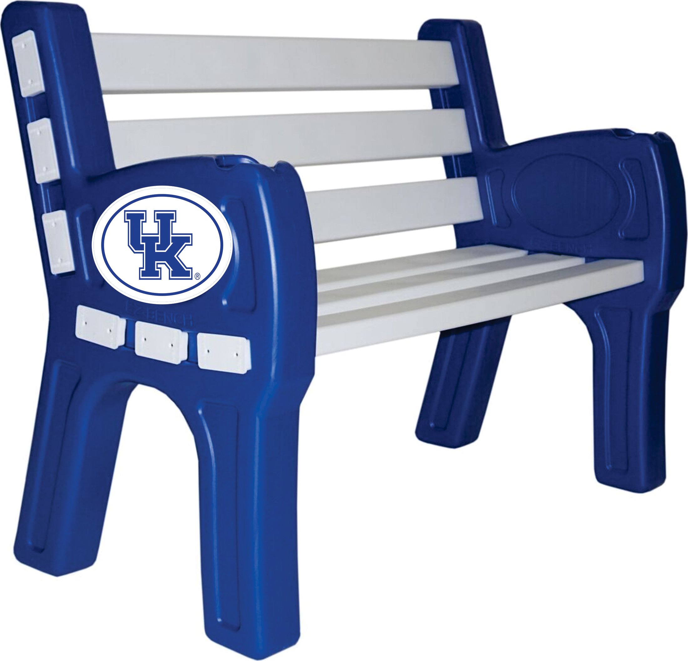 Officially Licensed NCAA Kentucky Wildcats Park Bench - Durable Outdoor Furniture for Tailgating, Gardens & Campus Decor