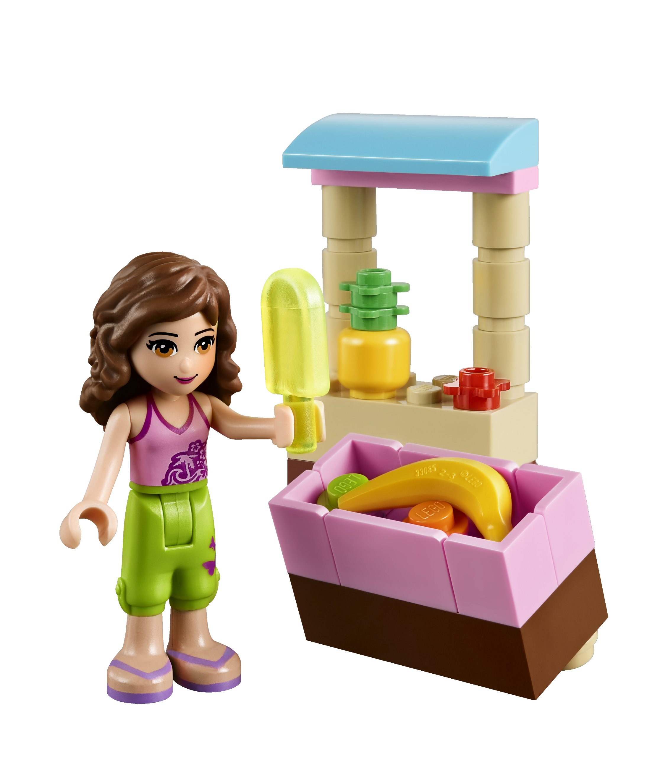 LEGO Friends Olivia's Beach Buggy Toy Car Building Set - Creative Beach Adventure Playset for Kids, Perfect for Summer Fun & Outdoor Play