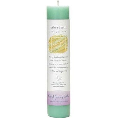 Abundance Intention Candles - Manifestation & Positive Energy Scented Soy Wax Candles for Meditation, Yoga, Home Decor & Spiritual Gifts
