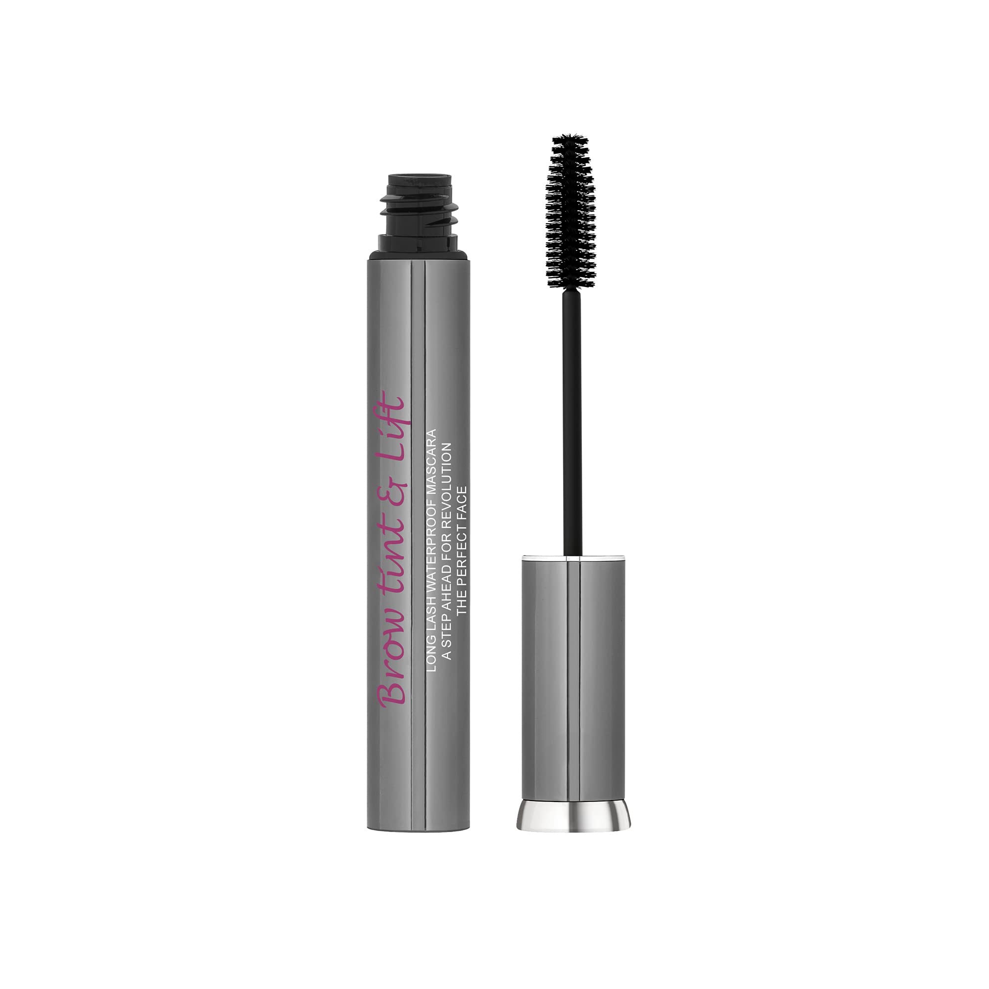 Colors Queen Brow Tint & Lift Waterproof Mascara | Smudge Proof, Quick Drying, Long Lasting (6ml) - Volumizes, Lengthens & Defines Lashes for Day & Night Makeup Looks