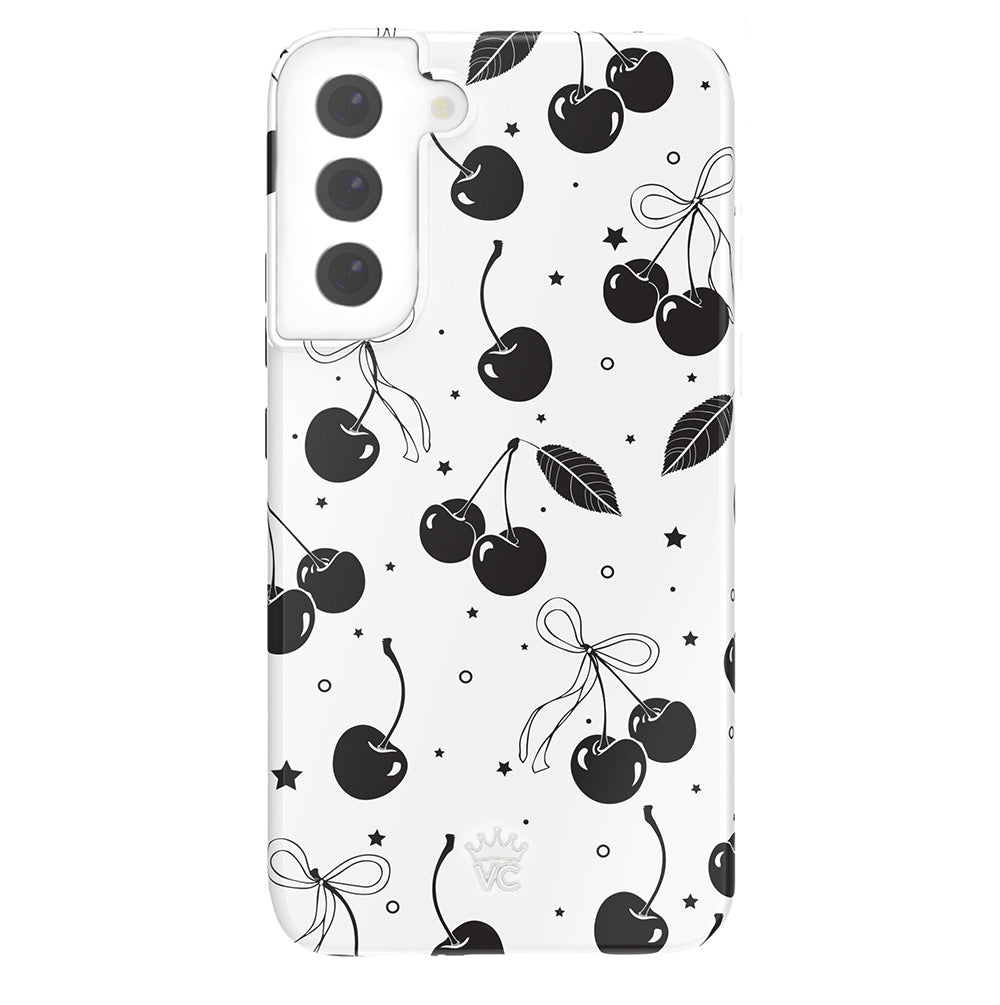 Cherry Noir Samsung Phone Case - Slim Protective Cover for Samsung Galaxy [Model] | Durable & Stylish Design for Everyday Use