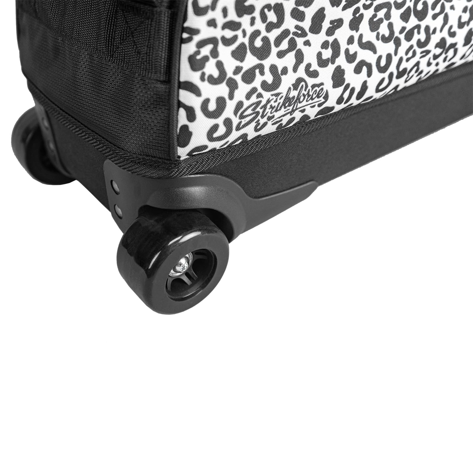 KR Strikeforce Dye Sublimation Slim Triple Tote Bag - White Leopard Print | Perfect for Gym, Work, Travel & Everyday Use