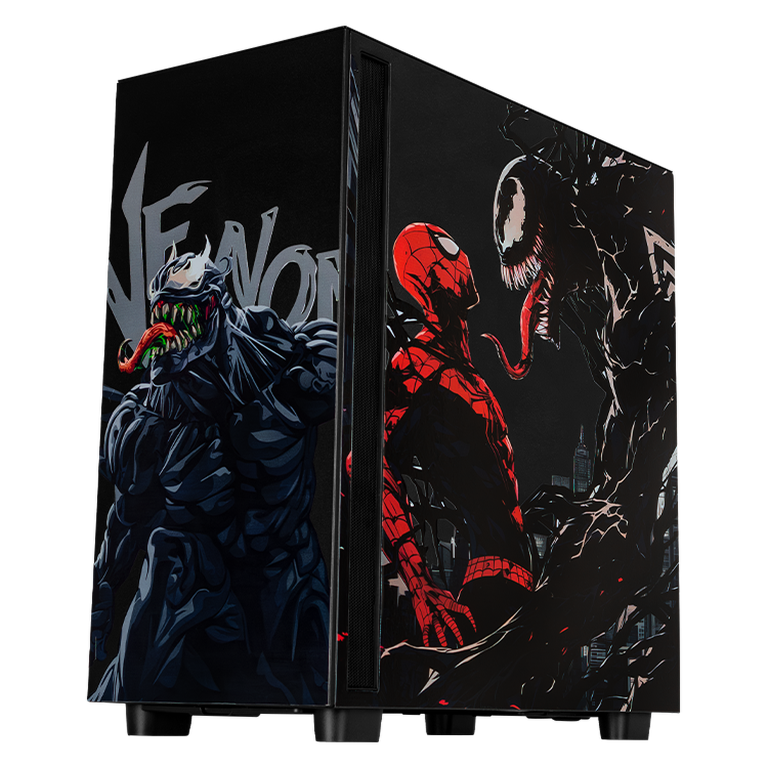 Xtreme Gaming PC with NVIDIA GeForce RTX 4060, AMD Ryzen 7 5700, 32GB RAM, 1TB SSD, WiFi - Perfect for 4K Gaming, Streaming & Graphic Design - Venom vs SpiderMan Edition