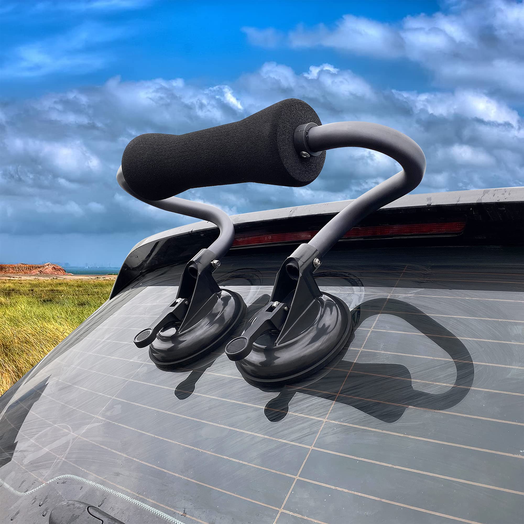 Kayak Roller for SUV Roof - Kayak Load Assist with Suction Cups | Easy Kayak Loading & Unloading for Car Top Carriers | Perfect for Water Sports & Outdoor Adventures