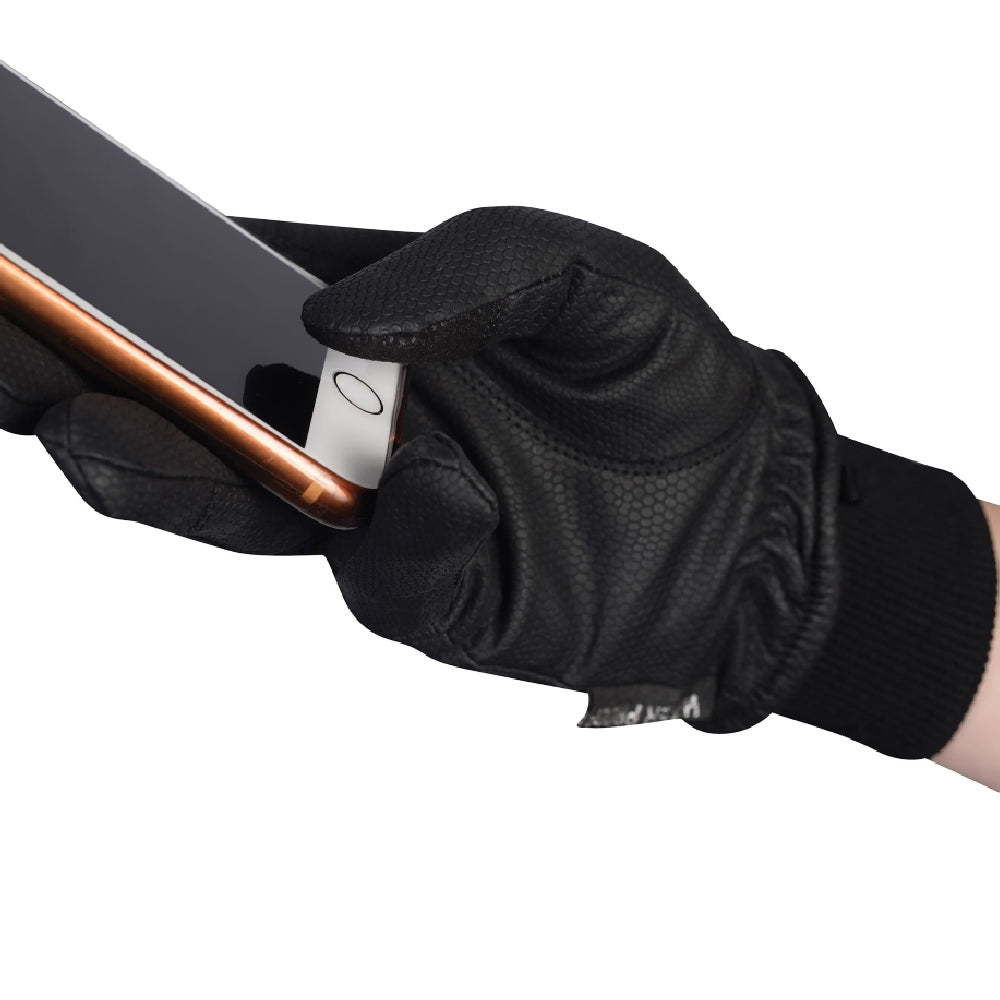 Dublin Synthetic Leather Thinsulate Waterproof Winter Gloves for Men & Women - Warm Touchscreen Compatible for Skiing, Snowboarding & Outdoor Activities
