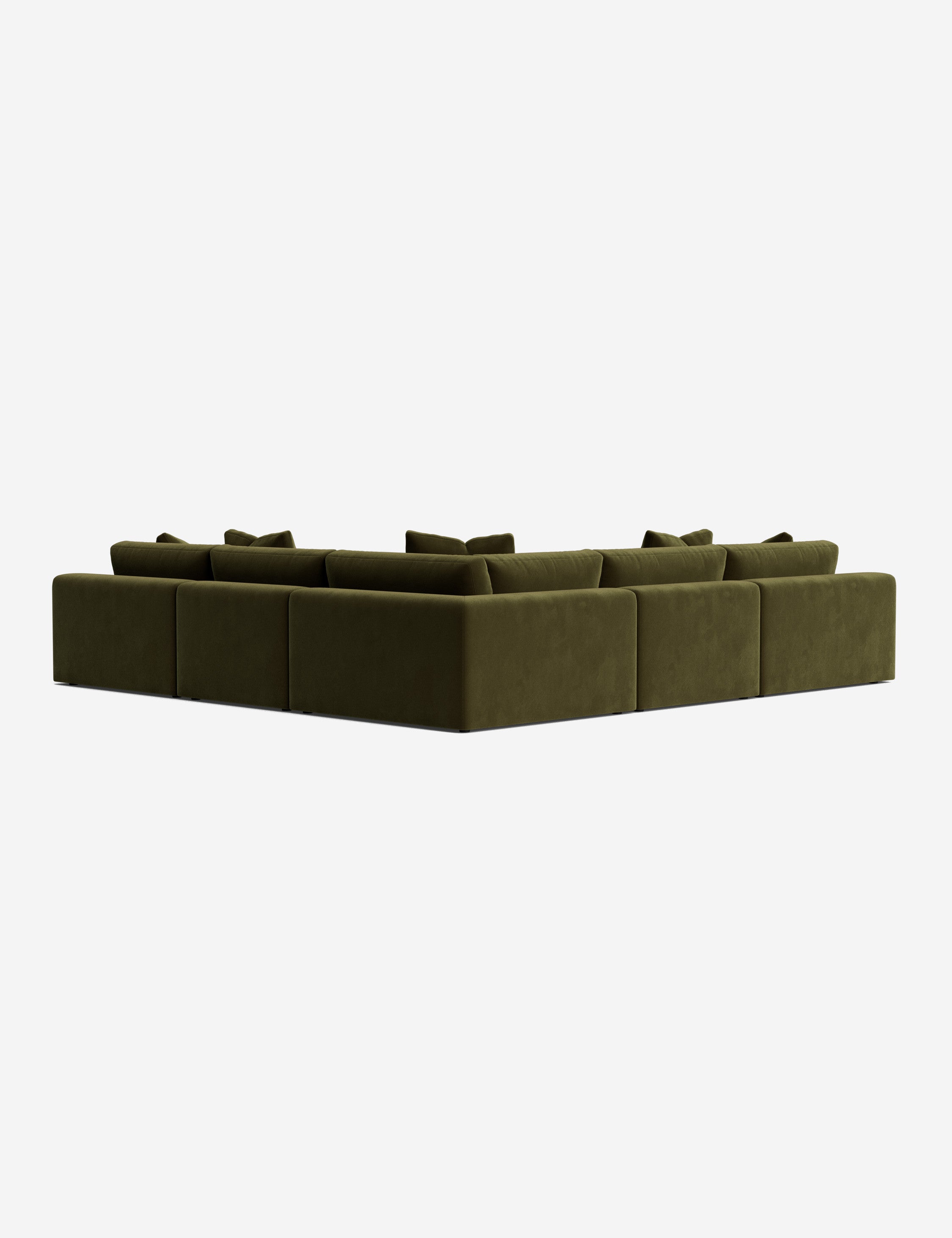 Felton Modern Corner Sectional Sofa - L-Shaped Couch with Storage Chaise for Living Room, Family Room & Small Spaces - Soft Fabric Upholstery & Sturdy Wood Frame
