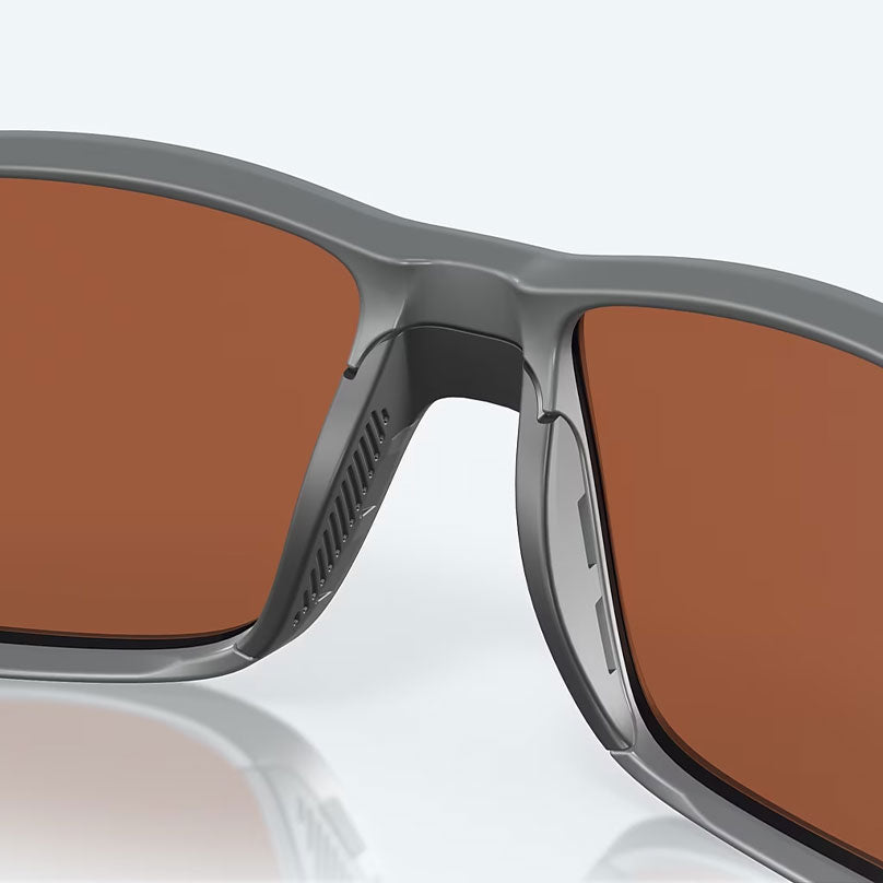 Costa Tuna Alley Pro Polarized Sunglasses for Men & Women - UV Protection Fishing & Outdoor Sports Sunglasses - Perfect for Boating, Beach, and Driving