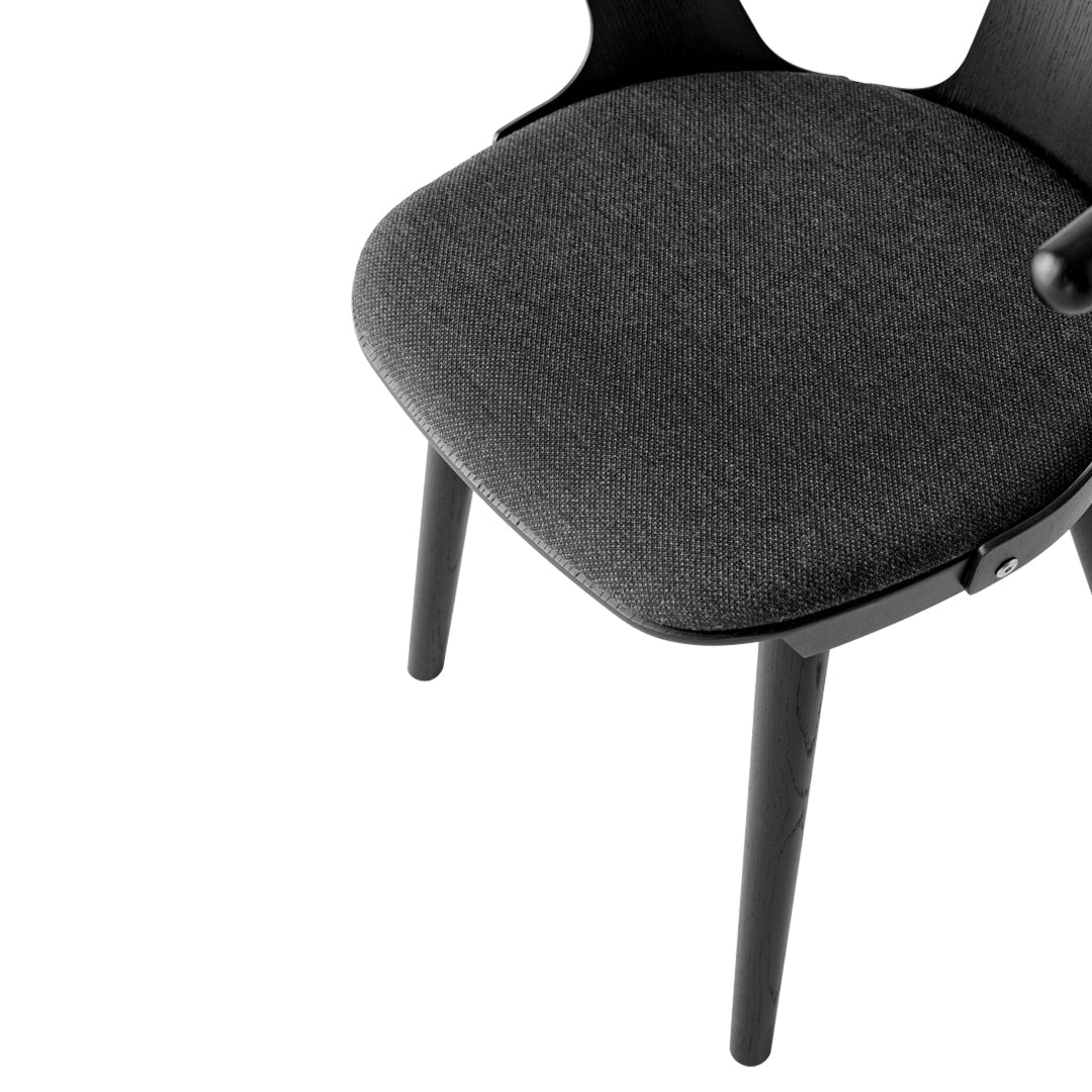 SK2 Modern Upholstered Dining Chair - Comfortable Fabric Seat for Kitchen, Dining Room & Home Office - Perfect for Small Spaces & Contemporary Decor