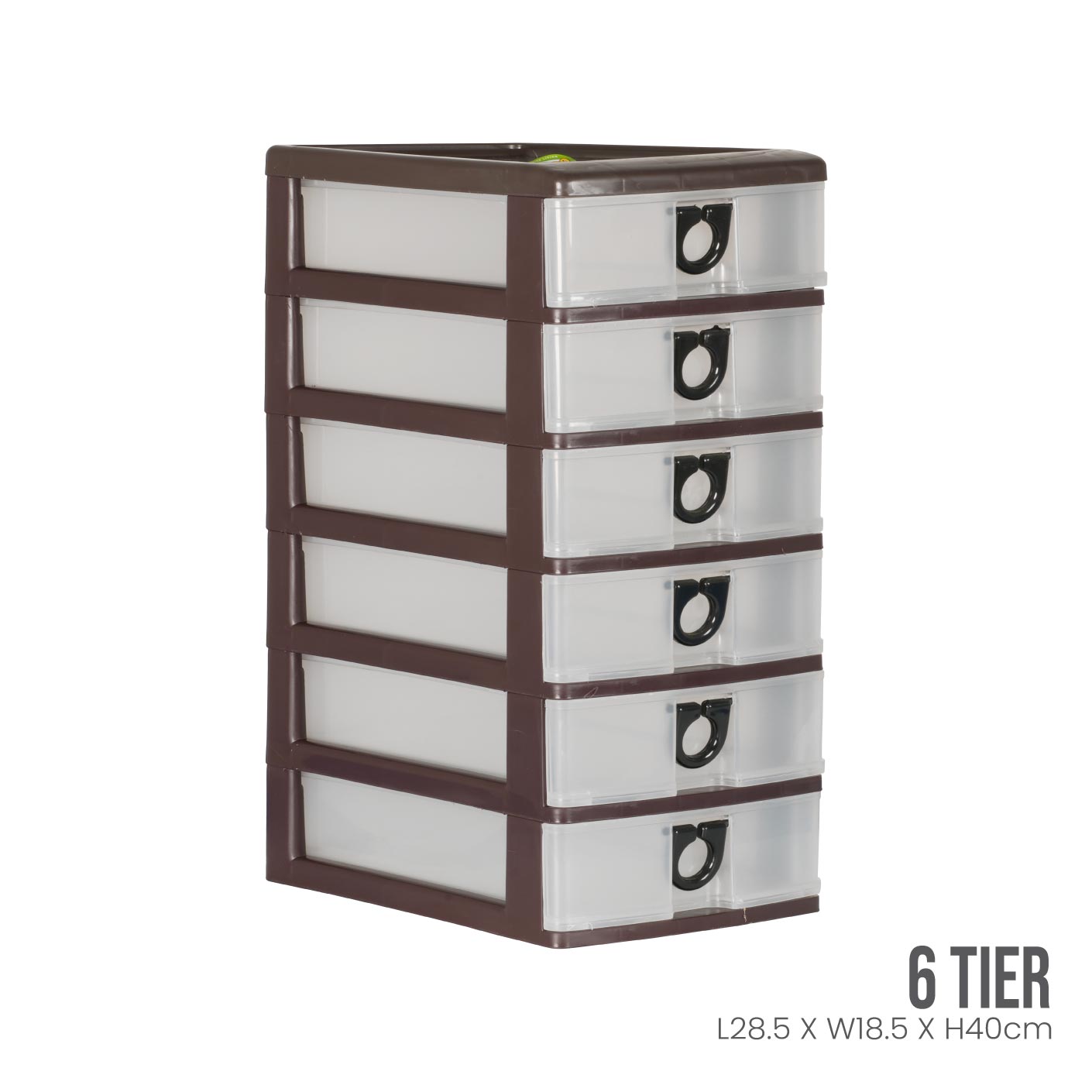 6-Tier A5 Stationery Drawer Organizer - Perfect for Office, School & Home Desk Organization (301 6)