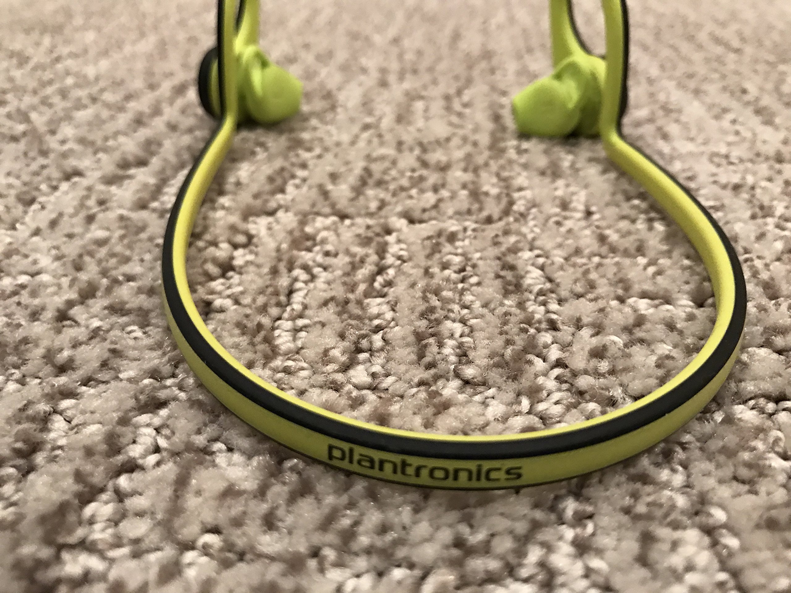 Plantronics BackBeat Fit Wireless Bluetooth Headphones with Smartphone Armband - Sweatproof & Secure Fit for Running, Gym, Workouts - Retail Packaging (Green)