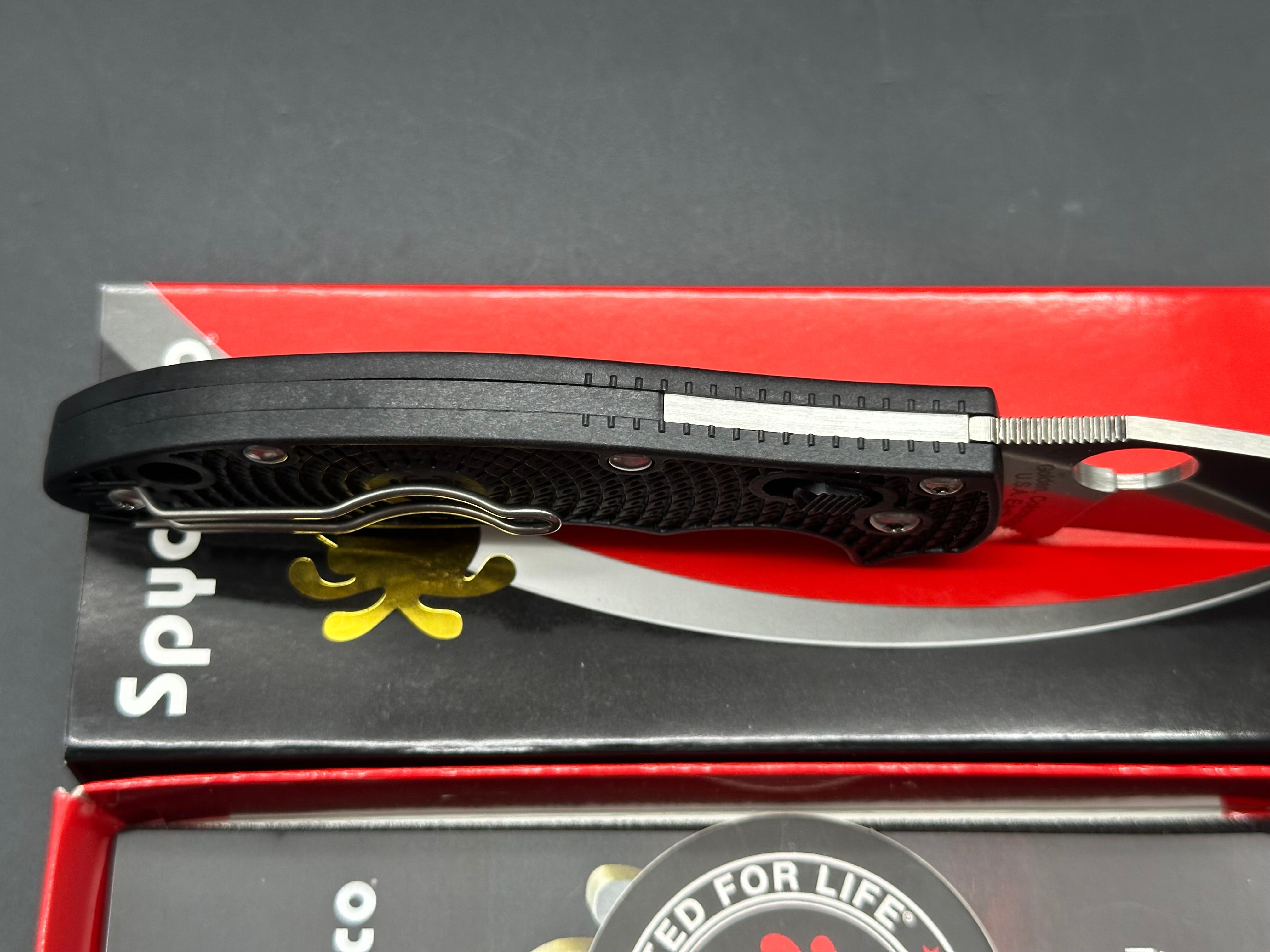 Spyderco Manix 2 Lightweight Folding Knife - 3.37