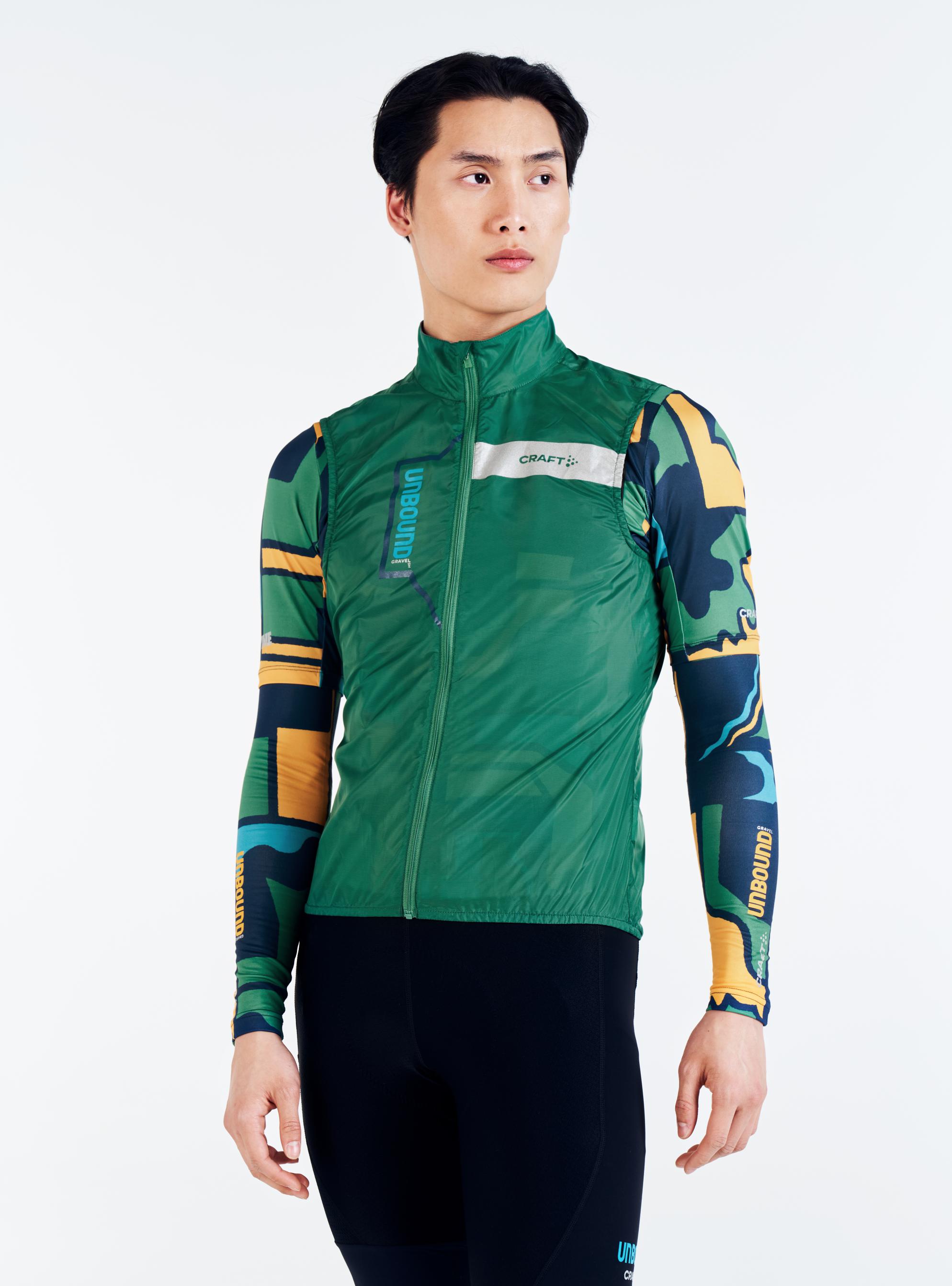 Men's ADV Unbound Cycling Wind Vest - Lightweight Breathable Windproof Running Jacket for Outdoor Sports & Biking - Perfect for Commuting, Trail Riding & Cold Weather Training