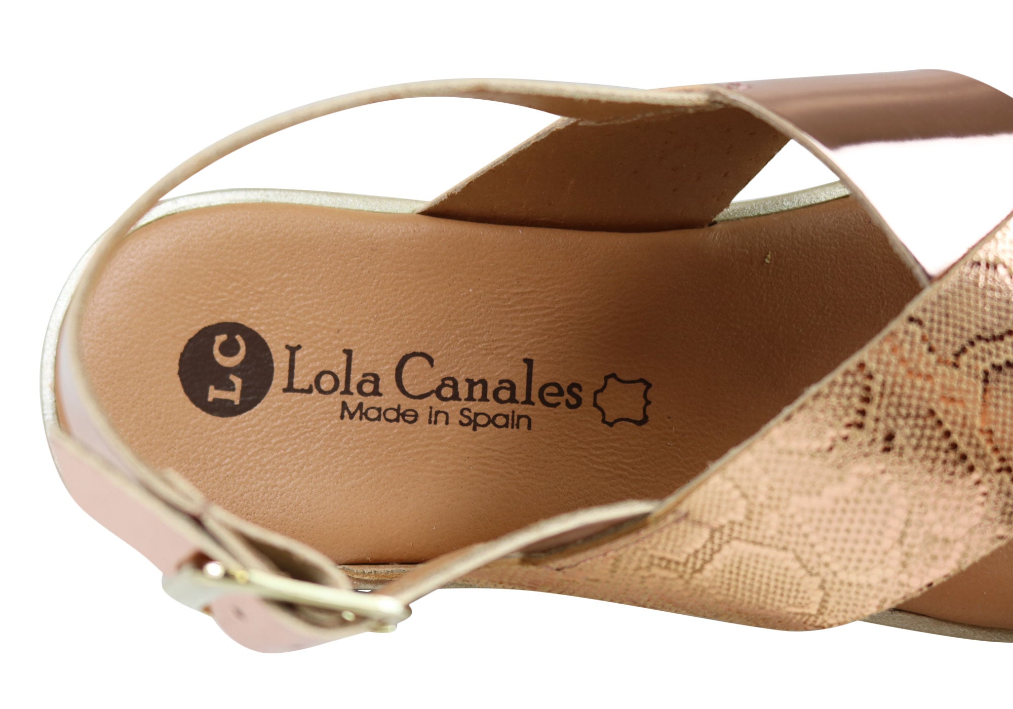 Lola Canales Gara Women's Comfortable Leather Sandals - Handmade in Spain - Perfect for Summer, Beach & Casual Outings