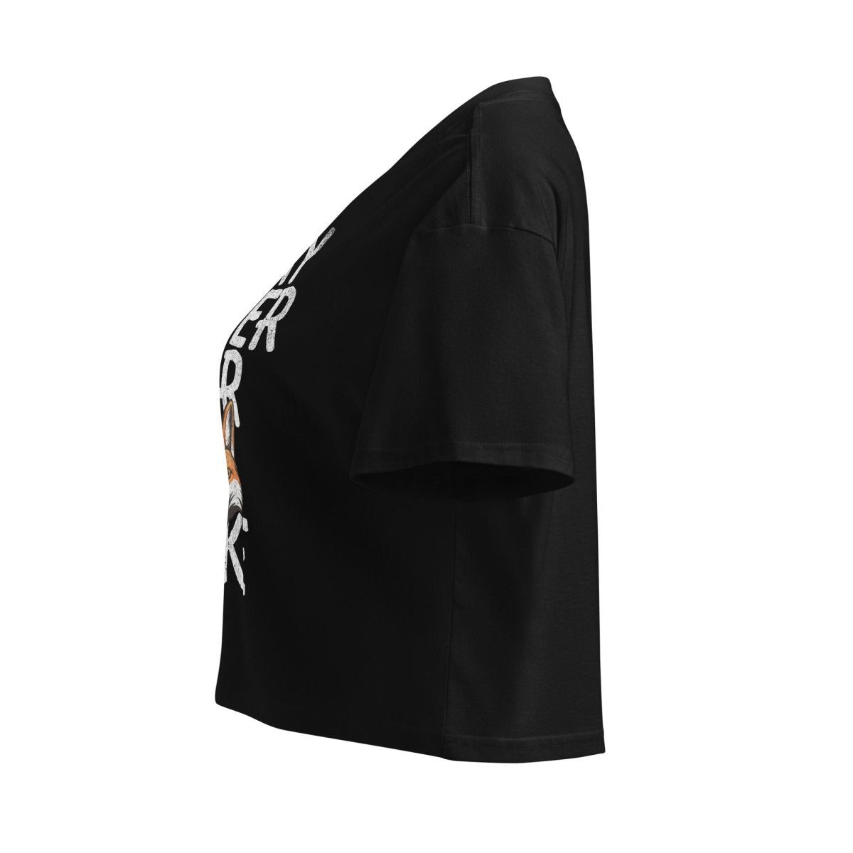 Stay Sober For Fox Sake Women's Crop Top - Trendy Casual Summer T-Shirt for Women, Perfect for Parties, Festivals and Everyday Wear