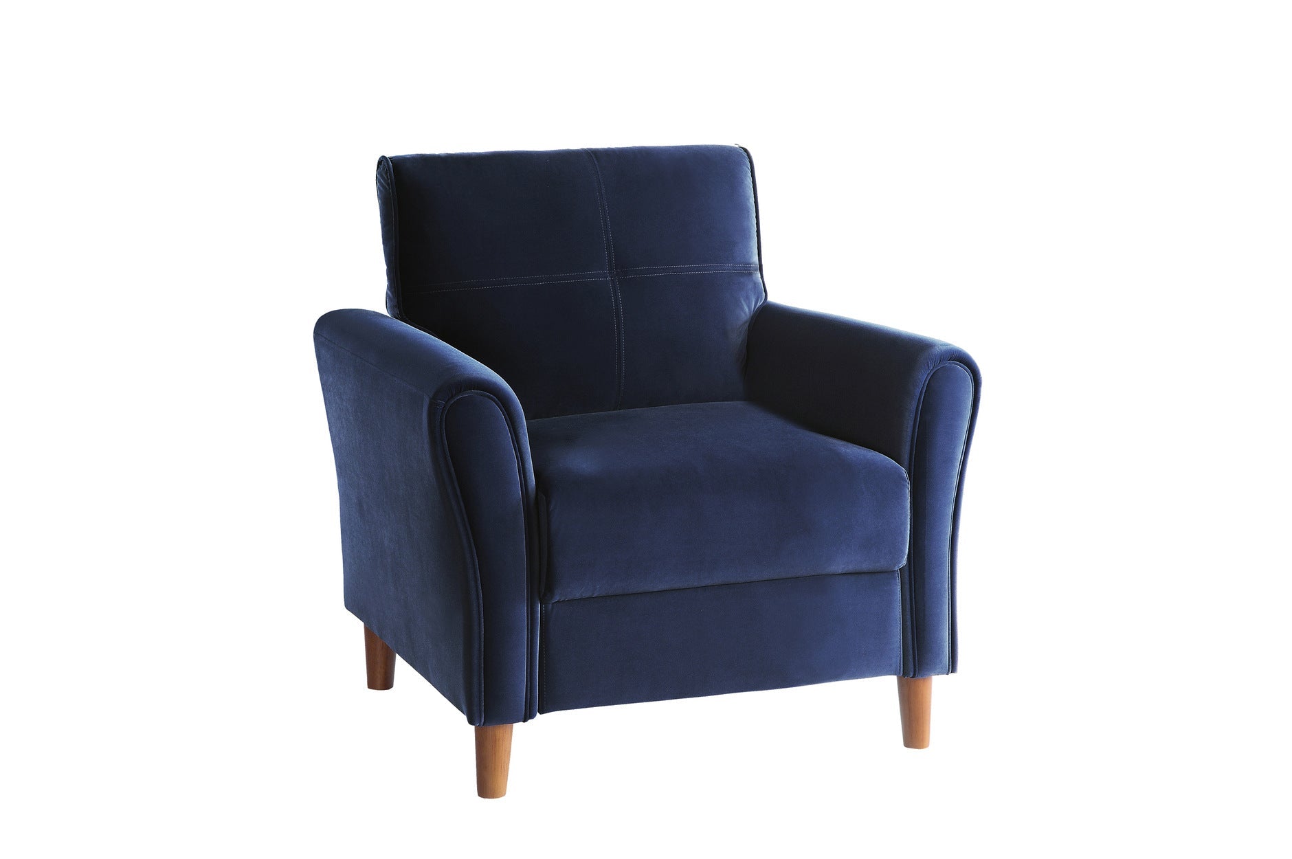 Premium Blue Seating Dunleith Collection - Modern Comfortable Chair for Living Room, Bedroom & Office - Perfect for Relaxing, Reading & Working
