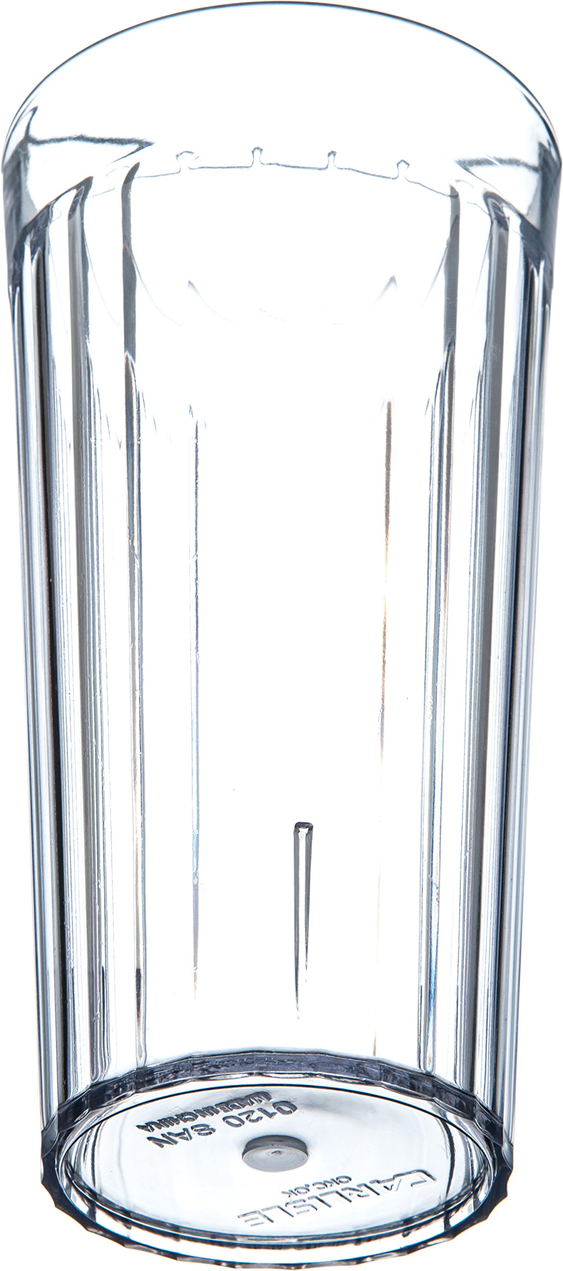 Carlisle 32oz Clear Plastic Tumblers - Bulk Pack of 48 - Durable Bistro Cups for Restaurants, Catering & Commercial Kitchens - Perfect for Iced Coffee, Smoothies & Beverage Service