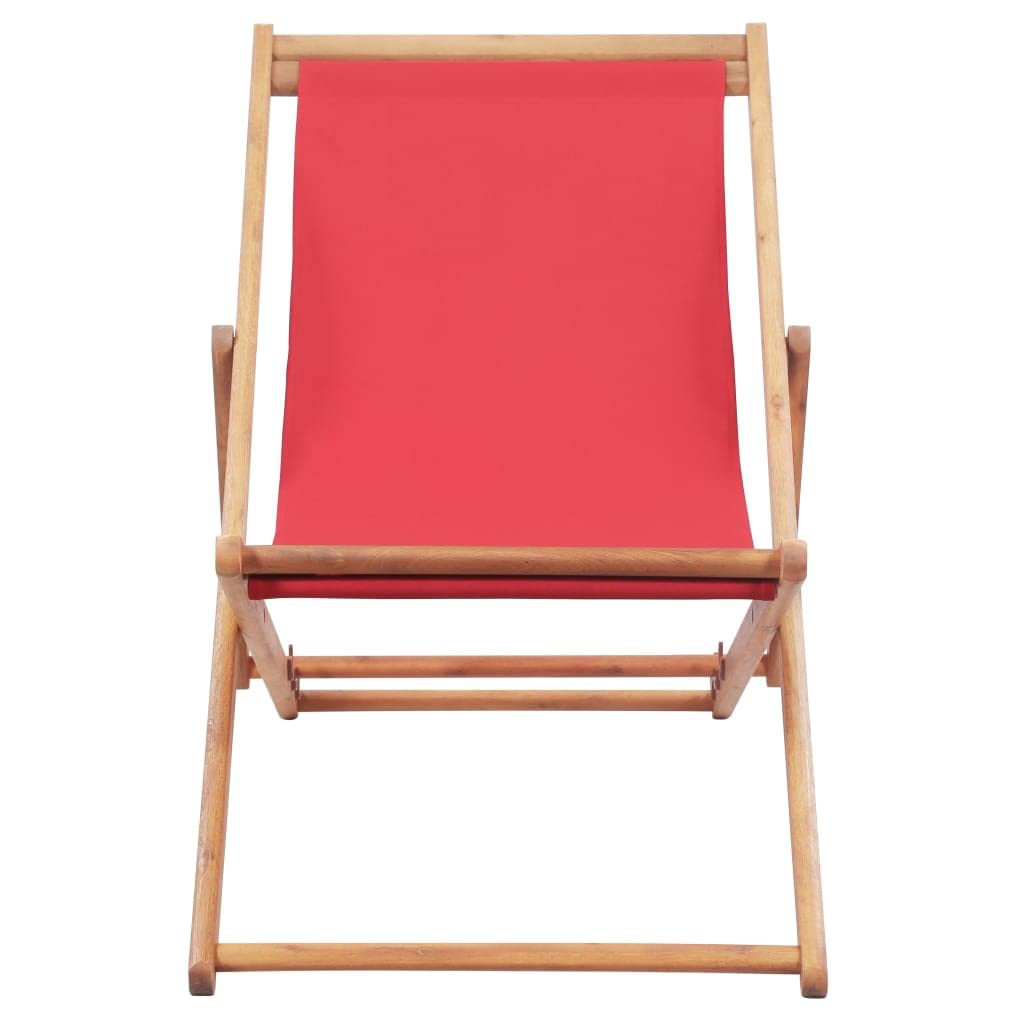 CHARMMA Folding Beach Chair with Wooden Frame - Lightweight 5.4KG, Portable Outdoor Lounge Chair for Beach, Camping, Picnic and Backyard Relaxation
