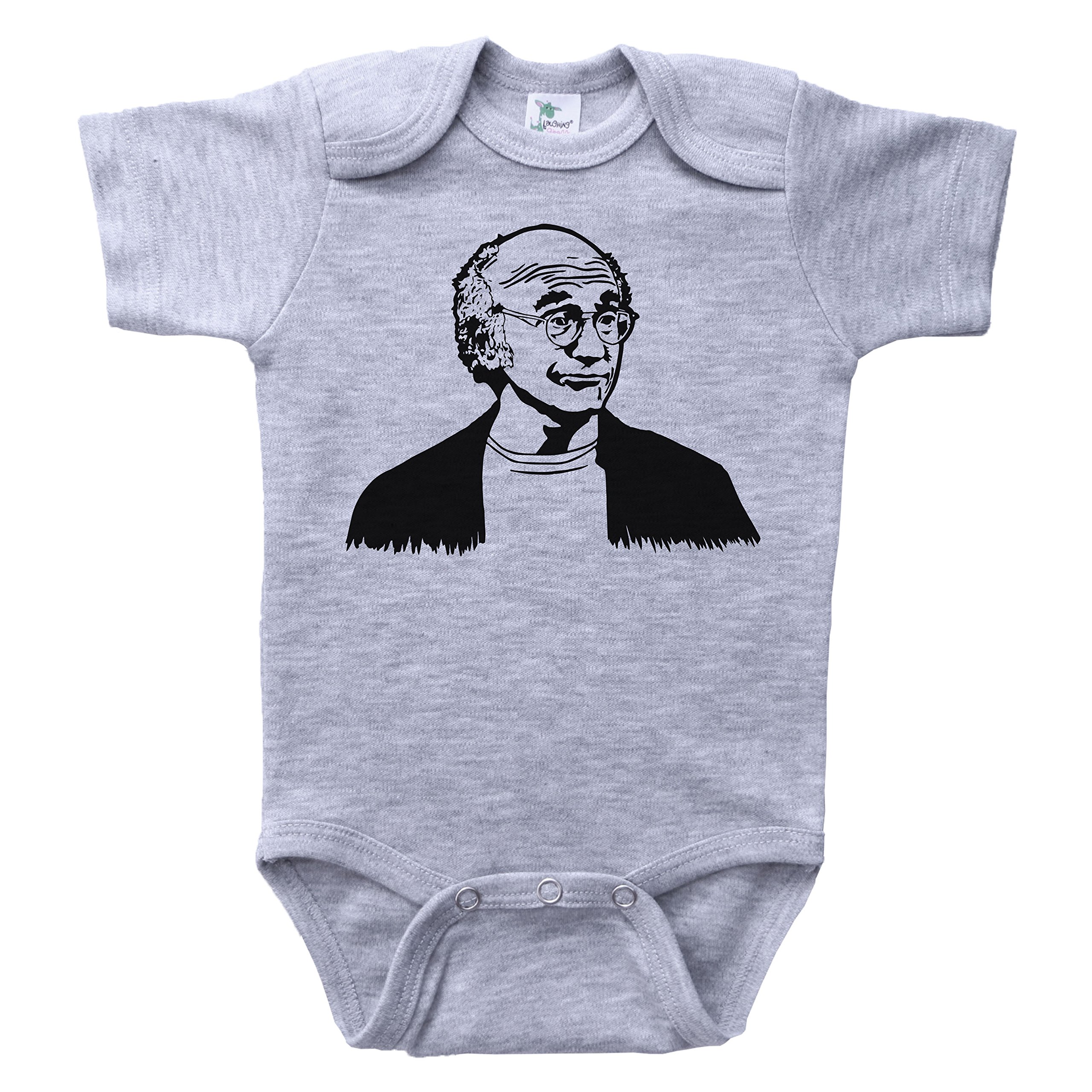 Baffle Larry David Onesie - Unisex Baby & Toddler Bodysuit for Boys & Girls | Soft Cotton Pajamas for Infants | Perfect for Sleepwear, Playtime & Family Photos