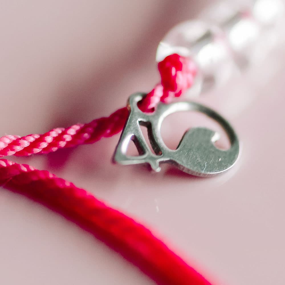 4Ocean Pink Flamingo Beaded Bracelet - Eco-Friendly Ocean Conservation Jewelry for Women - Perfect for Beach Vacations, Summer Outfits & Environmental Awareness Gifts