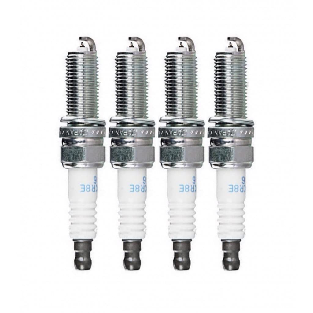NGK ILKR8E6 Spark Plug (Box of 4) - Compatible with Mitsubishi Lancer 2008 2009 2010 Models | 1422 OEM Part Number | Perfect for Engine Performance & Fuel Efficiency Improvement