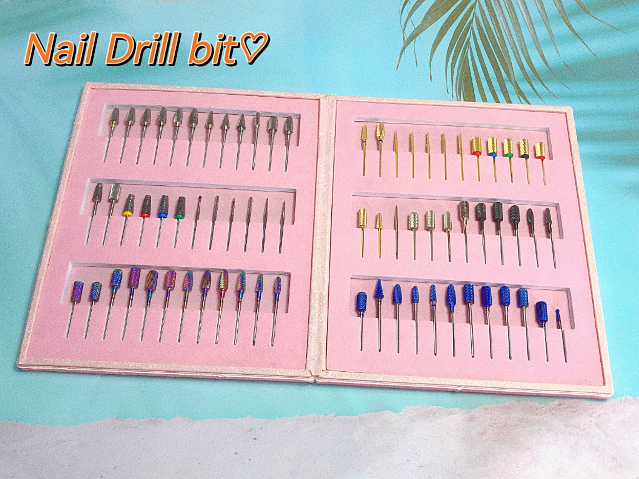 Professional Drill Bit Set - High-Speed Steel Drill Bits for Metal, Wood & Concrete - 115 Piece Titanium Coated Drill Bit Kit for DIY & Construction Projects