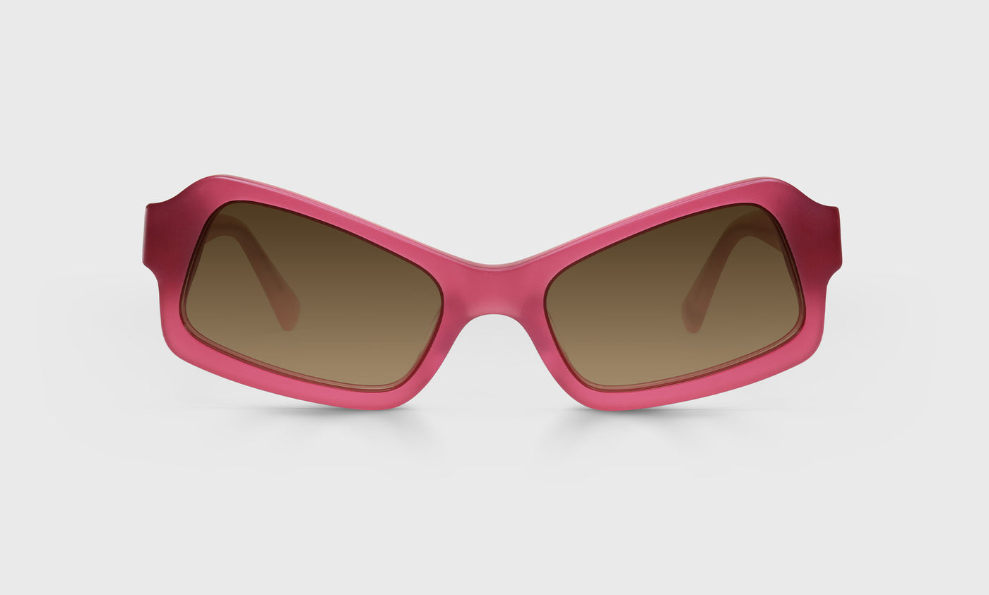 Sexy Professor Color 44 Reading Glasses - Raspberry Frame with Front & Temple Accents | Perfect for Reading, Computer Work & Fashion Accessories