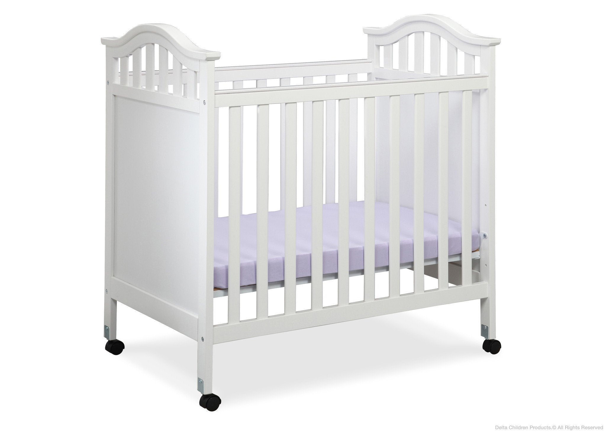 Bella Cozy Portable Crib - Lightweight Travel Baby Bed with Breathable Mesh Sides for Home, Nursery & On-The-Go Use