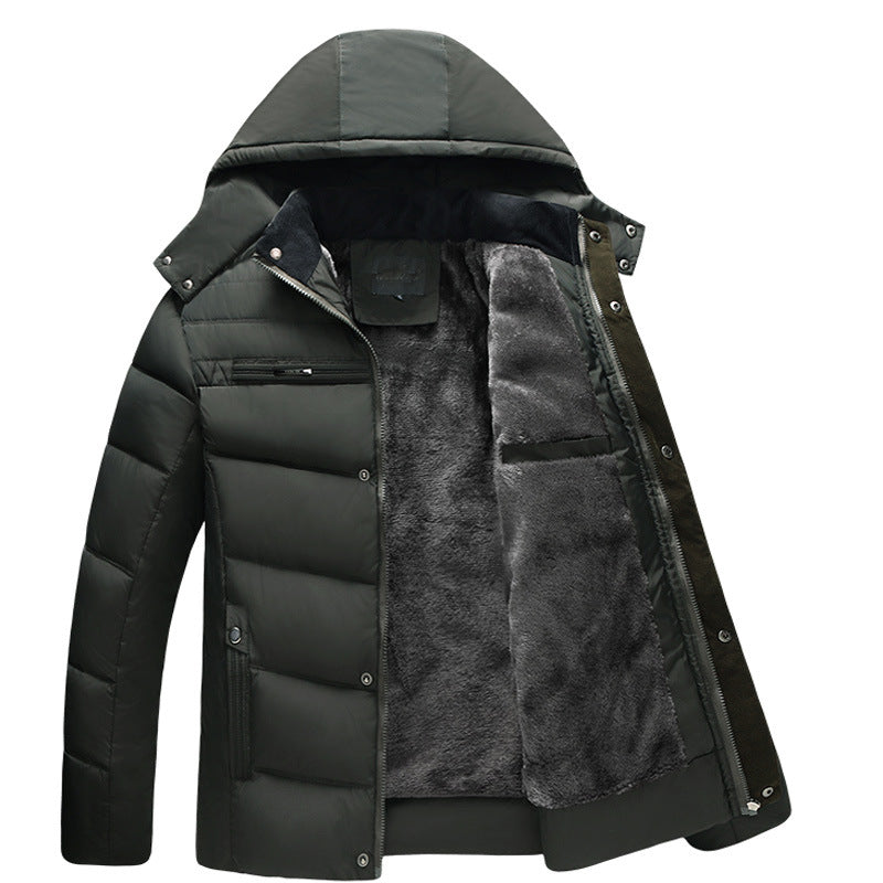 Warm Cotton Padded Jackets for Men & Women - Cozy Winter Outerwear for Cold Weather & Outdoor Activities