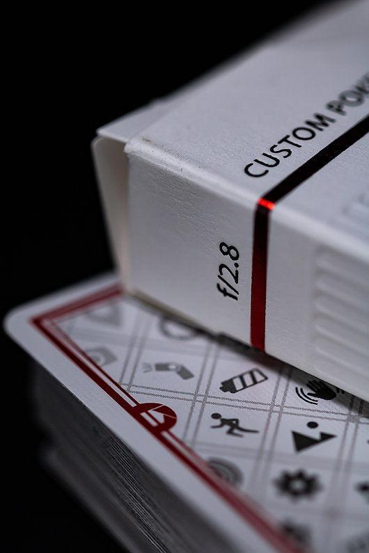 Shooters Playing Cards - Premium Collector's Edition White Deck for Poker, Blackjack & Card Games | Perfect for Game Nights, Magic Tricks & Collectors