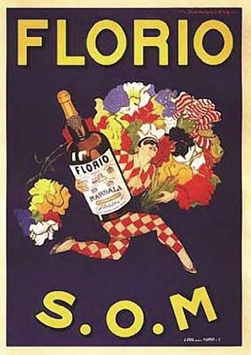 Hot Stuff 2089-24x36 Vintage Floral Poster - Wall Art Decor for Living Room, Bedroom & Office | Perfect Gift for Home Decor Lovers