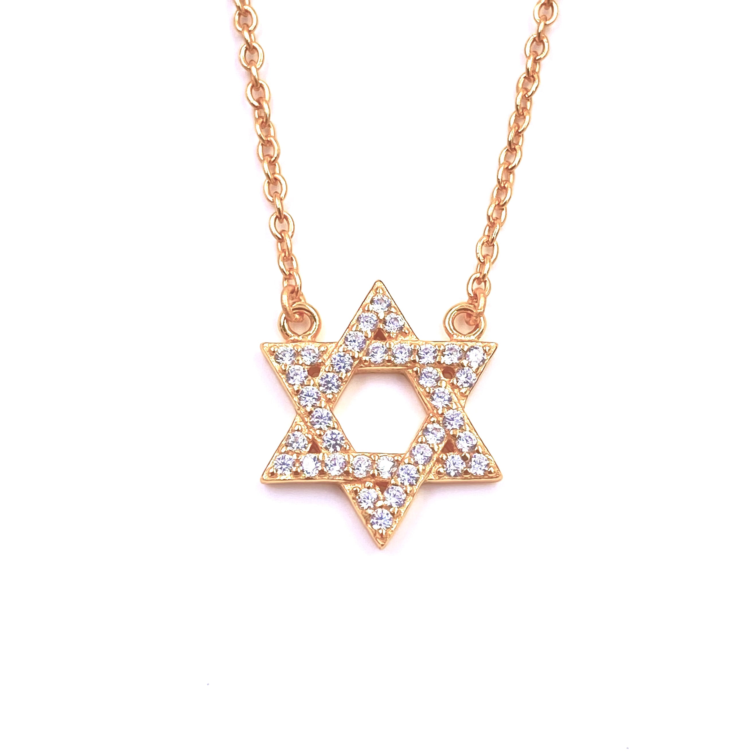 Ashley Gold Sterling Silver Gold Plated CZ Star Necklace for Women - Elegant Layering Piece for Everyday Wear & Special Occasions