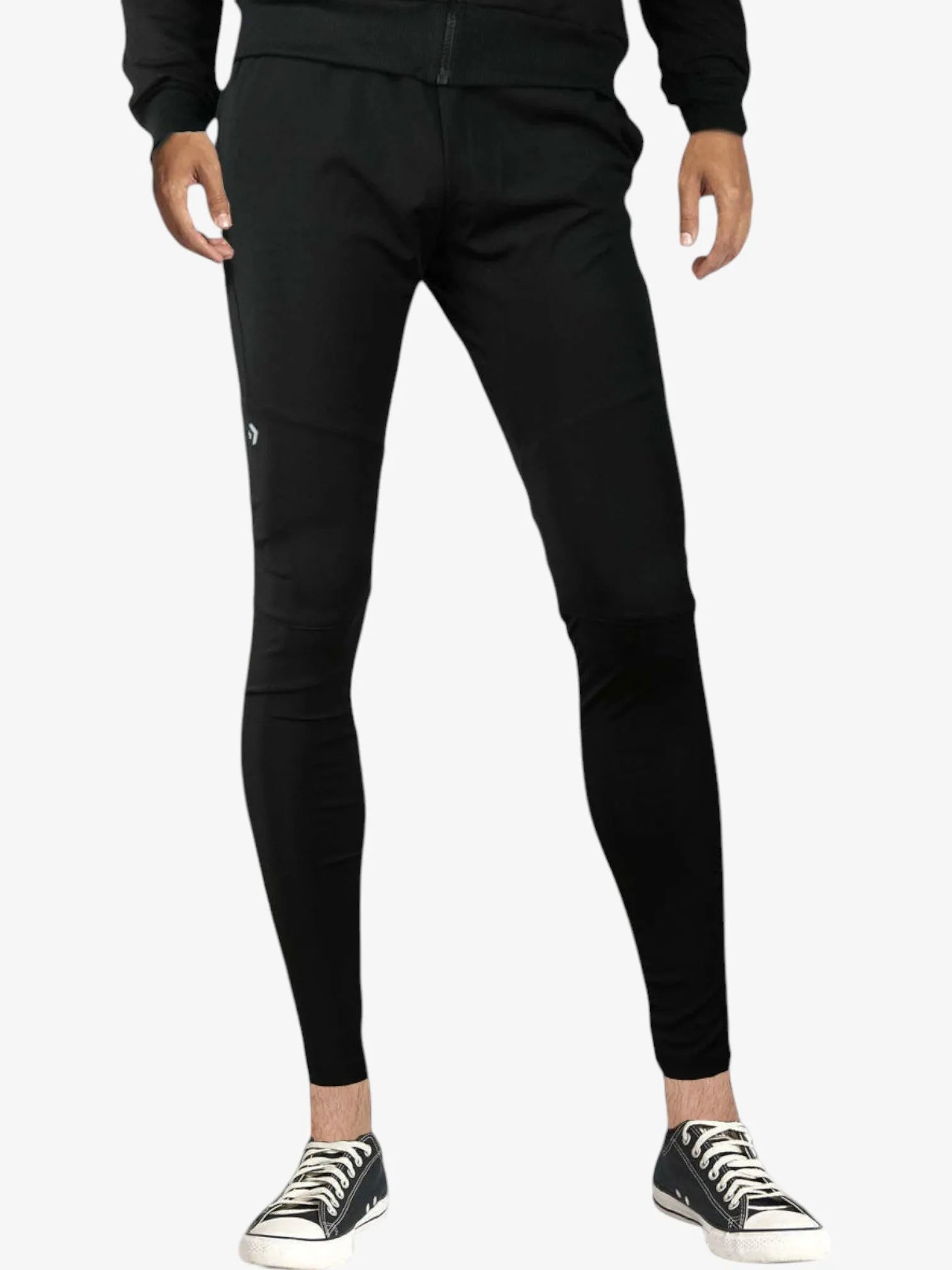 Converse New Basic Core Black Jogger Pants for Men & Women - Comfortable Casual Sweatpants for Running, Gym, and Everyday Wear