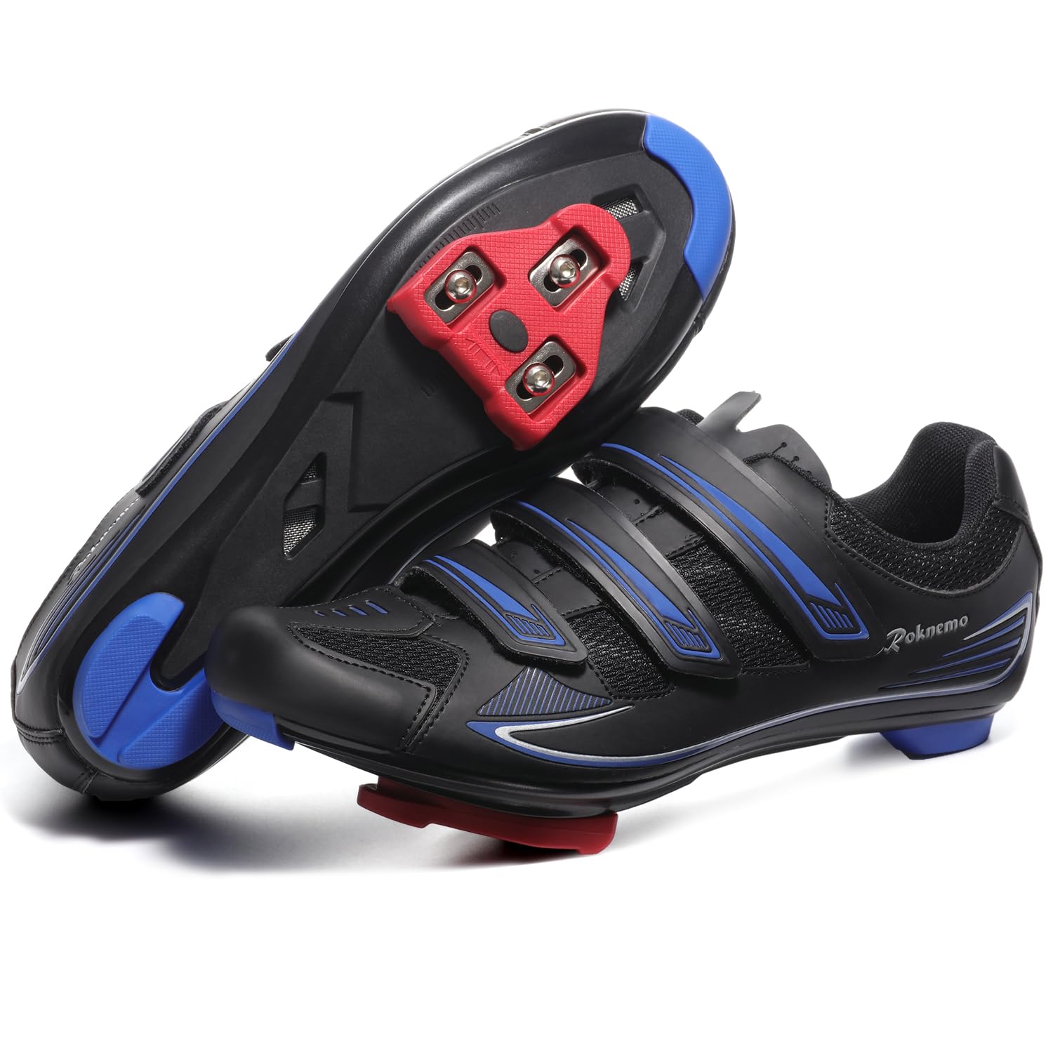 Men's & Women's Cycling Shoes for Peloton Bike - SPD 2 Bolt & 3 Bolt Look Delta Cleats Compatible - Unisex Indoor/Outdoor Road Bike Shoes for Spinning, Gym & Commuting