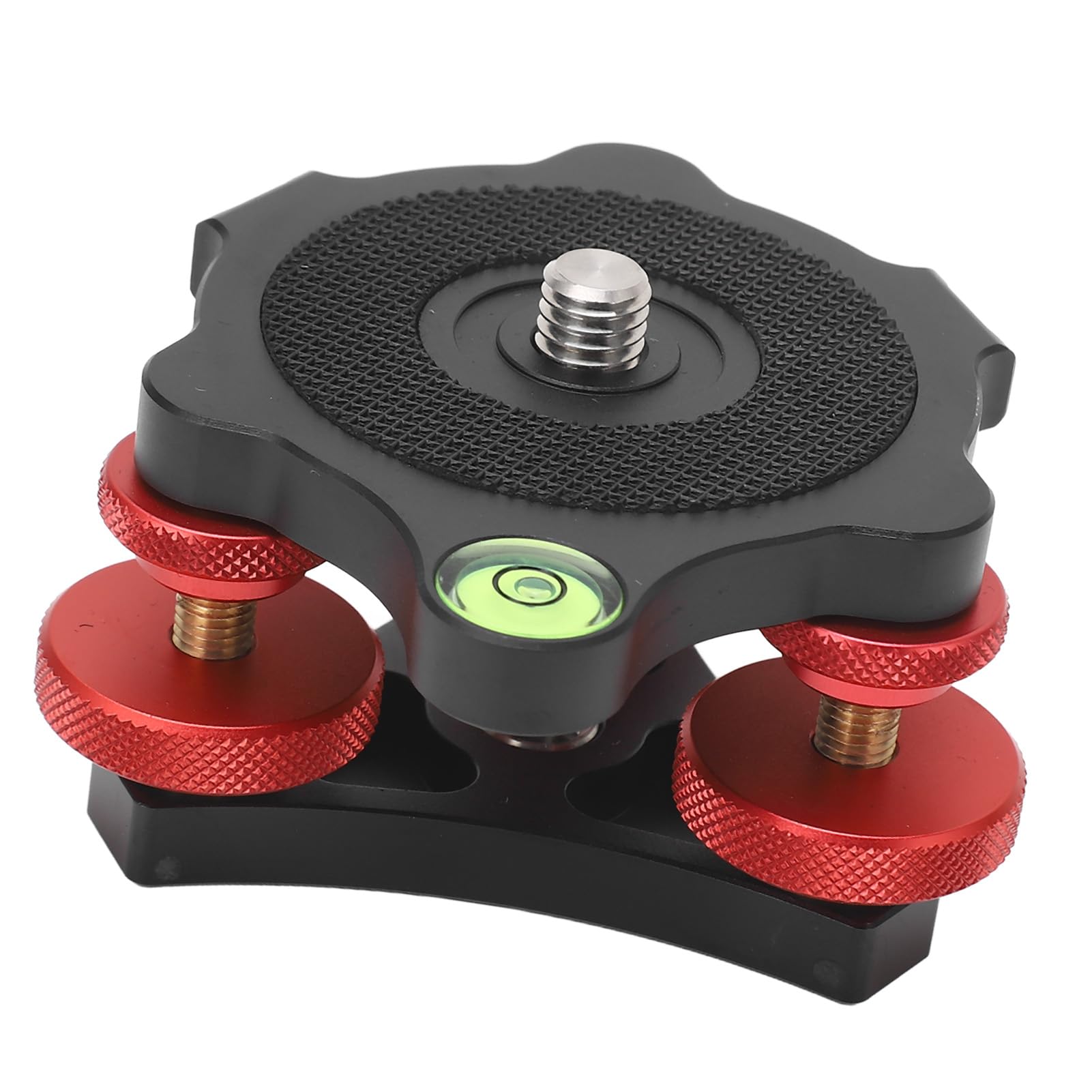 Professional 3-Wheel Tripod Leveling Base for DSLR Cameras - Universal Compatibility & Precise Angle Adjustment on Uneven Terrain - Perfect for Outdoor Photography, Landscape Shoots & Studio Work