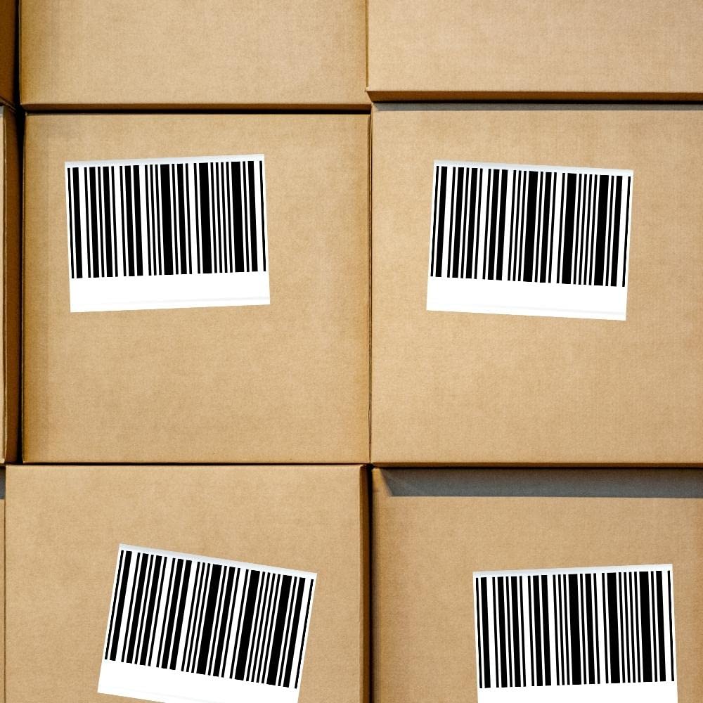PSBM 3x2 Inch Direct Thermal Labels - 828,000 Thermal Printer Stickers (288 Perforated Rolls) for Shipping, Inventory & Barcode Labeling | Perfect for E-commerce, Warehousing & Retail Use