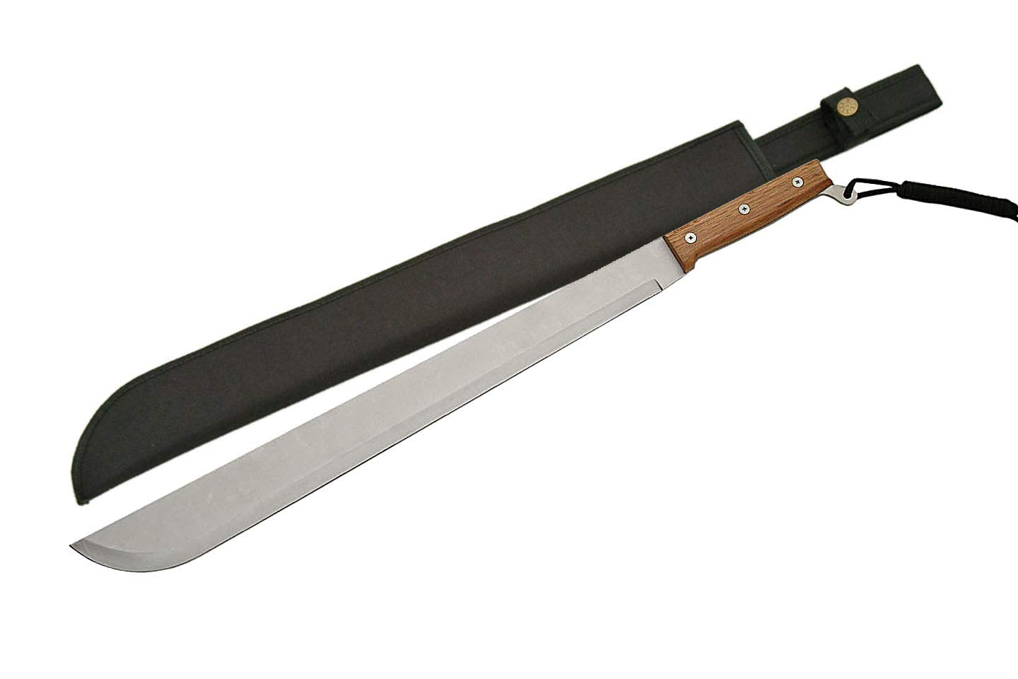 Rite Edge Szco Supplies Premium Lanyard Machete - High-Quality Outdoor Survival Knife for Camping, Hiking & Bushcraft