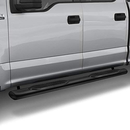 Trail FX A1525B Black Nerf Bars - Heavy Duty Side Steps for Trucks & SUVs | Off-Road Protection & Easy Entry Access | Perfect for Jeep Wrangler, Ford F-150, Chevy Silverado