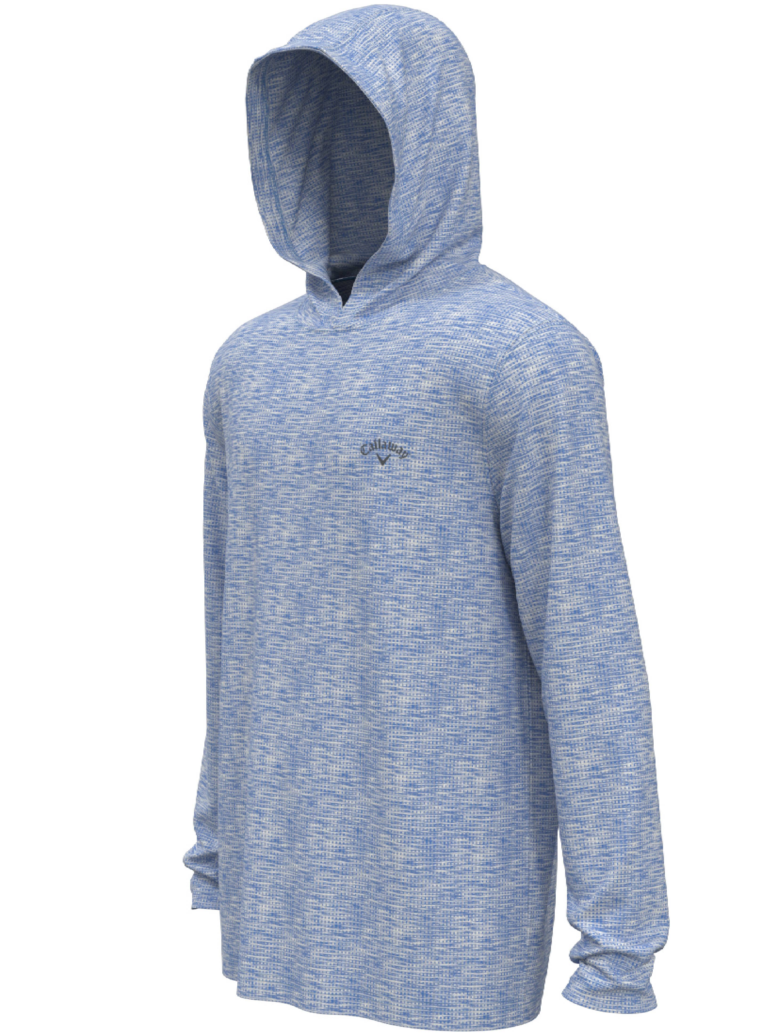 Men's Textured Coastal Hoodie - Soft & Stylish Pullover for Casual Wear, Outdoor Adventures & Travel