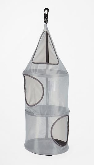 Hanging Tent Organizer with 3 Shelves - Space Saving Closet Storage for Bedroom, Bathroom, or Nursery - Perfect for Organizing Toys, Books, and Accessories