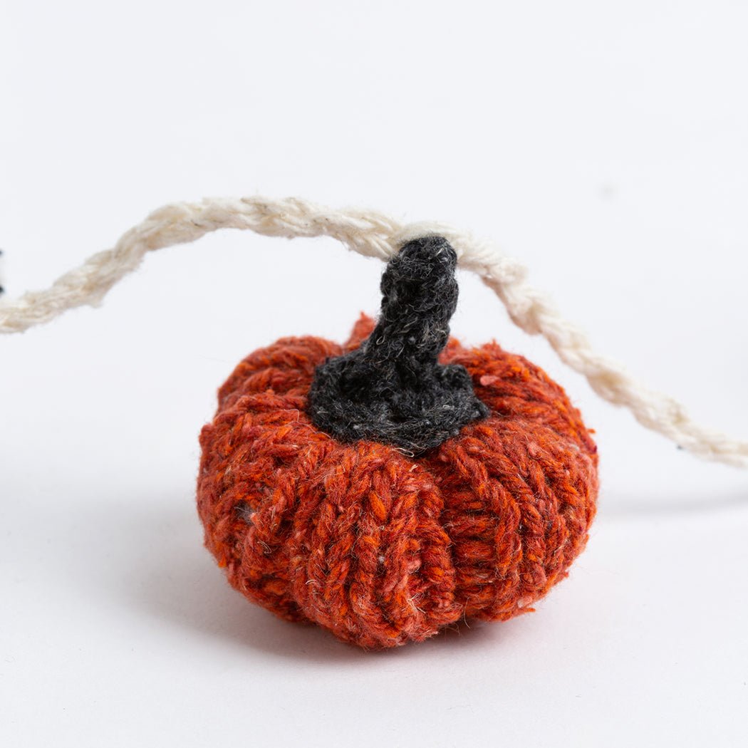 Halloween Knitting Kit - DIY Garland & Baubles Decorations for Spooky Party, Home Decor, and Holiday Crafts