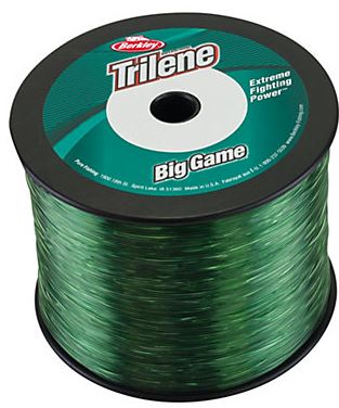 50 lb Trilene Big Game Fishing Line - 3270 yd Bulk Spool for Saltwater & Freshwater Angling, Trolling, and Offshore Fishing
